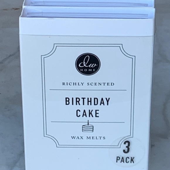 DW HOME WAX MELTS BIRTHDAY CAKE RICHLY SCENTED NEW - Picture 2 of 4